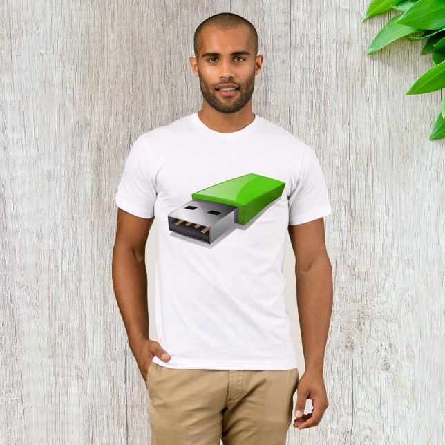 USb Flash Drive Manar T-Shirt (Skapare uppladdad)