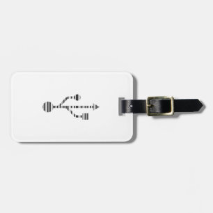 USB LOGO STreckkod Dator Streckkodsmönster Design Bagagebricka