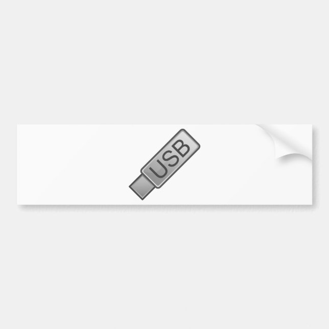 Usb-pinne Bildekal (Framsidan)