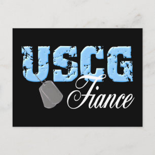 uscg99fiance2blk vykort