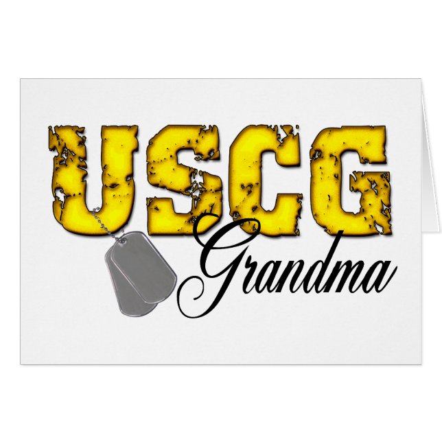 uscg99morma hälsningskort (Framsidan Horizontal)