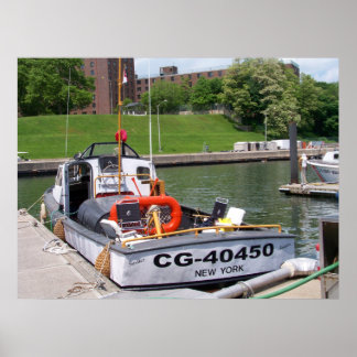 USCG 40 Boat Utility Boat Stor 40450 Poster