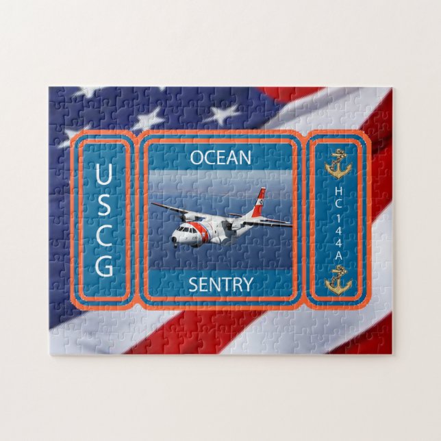 USCG C-144 Ocean Sentry Pussel (Horisontell)