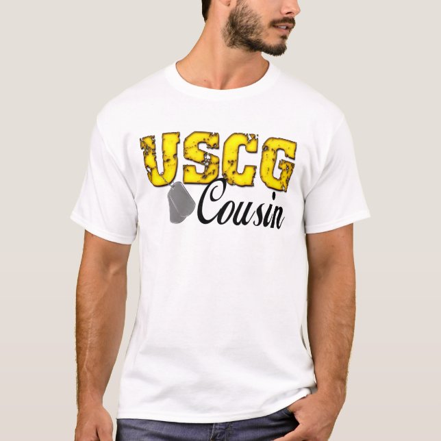 USCG Cousin T Shirt (Framsida)