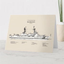 USCG Cutter Hamilton WHC-715 - SBD Tack Kort