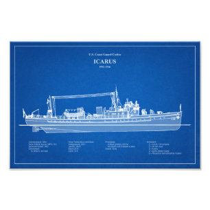 USCG Cutter Icarus wpc-110 - ABD Fototryck