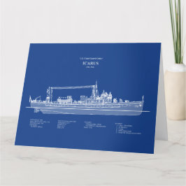 USCG Cutter Icarus wpc-110 - ABD Tack Kort
