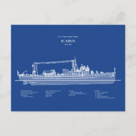 USCG Cutter Icarus wpc-110 - ABD Vykort