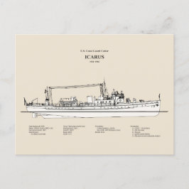 USCG Cutter Icarus wpc-110 - SBD Vykort