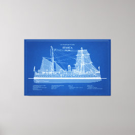 USCG Cutter Itasca - ABD Canvastryck