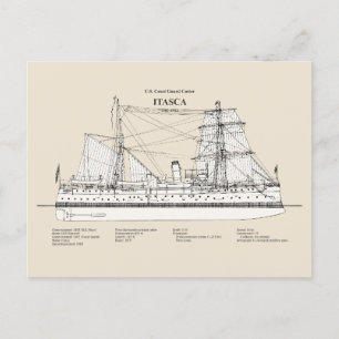 USCG Cutter Itasca - SBD Vykort
