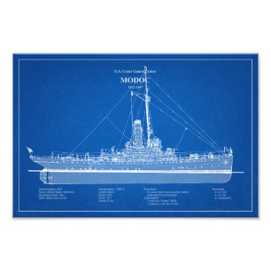 USCG Cutter Modoc wpg-46 - ABD Fototryck