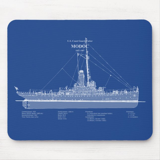 USCG Cutter Modoc wpg-46 - ABD Musmatta (Framsidan)