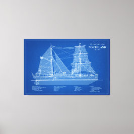 USCG Cutter Northland wpg-49 - ABD Canvastryck