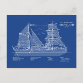 USCG Cutter Northland wpg-49 - ABD Vykort