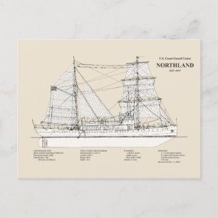 USCG Cutter Northland wpg-49 - SBD Vykort