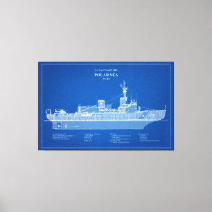 USCG Cutter Polar Sea Wagb-11 - ABD Canvastryck