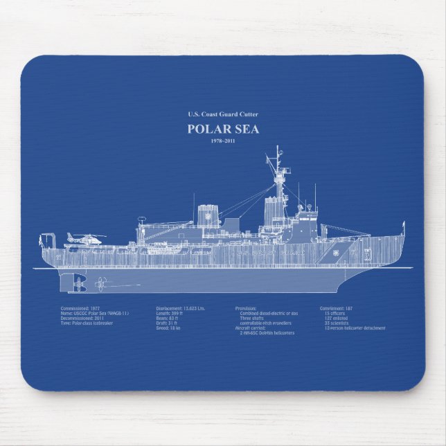 USCG Cutter Polar Sea Wagb-11 - ABD Musmatta (Framsidan)