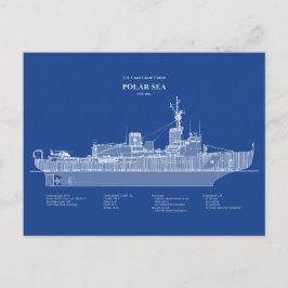 USCG Cutter Polar Sea Wagb-11 - ABD Vykort