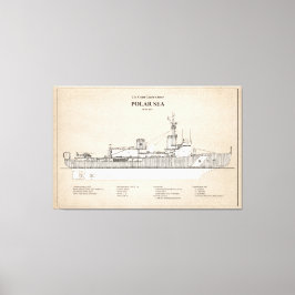 USCG Cutter Polar Sea Wagb-11 - SBD Canvastryck