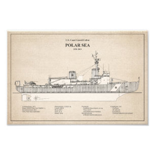 USCG Cutter Polar Sea Wagb-11 - SBD Fototryck