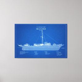 USCG Cutter Sea Cloud Wpg-284 - ABD Canvastryck