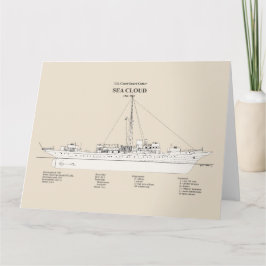 USCG Cutter Sea Cloud wpg-284 - SBD Tack Kort