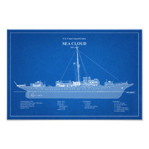 USCG Cutter Sea Cloud wpg-284 – USA Fototryck