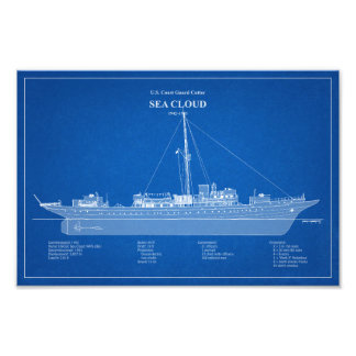 USCG Cutter Sea Cloud wpg-284 – USA Fototryck