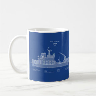 USCG Cutter Spar wlb-206 - ABD Kaffemugg
