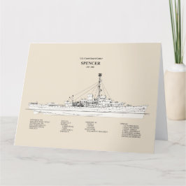 USCG Cutter Spencer wpg-36 - SBD Tack Kort