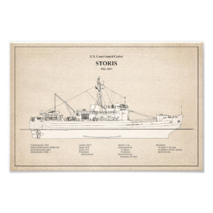 USCG Cutter Storis wmec-38 - SBD Fototryck