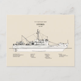 USCG Cutter Storis wmec-38 - SBD Vykort