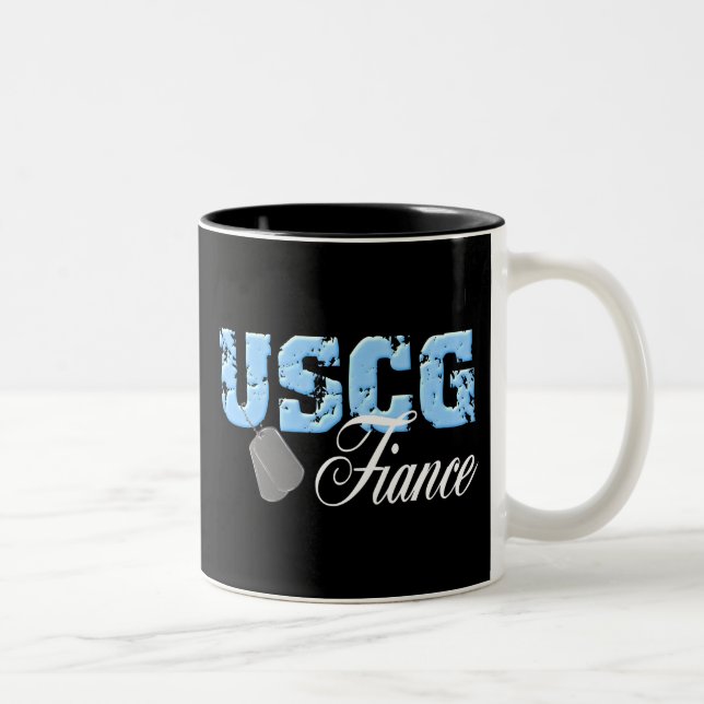 USCG Fiance Två-Tonad Mugg (Höger)