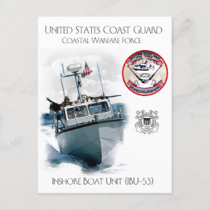 USCG Inshore Boat Unit IBU-53 Vykort