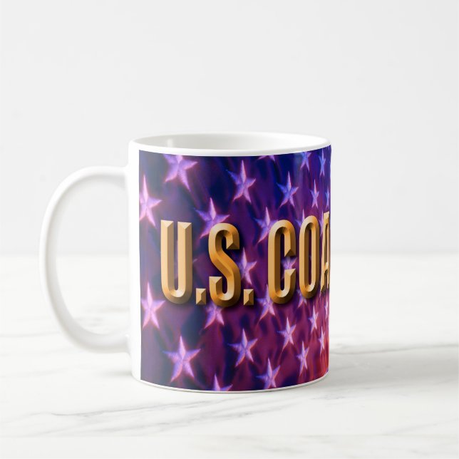 USCG Klassisk Vit Mugg (Vänster)