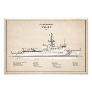 USCG Legare wmec-912 - SBD Fototryck