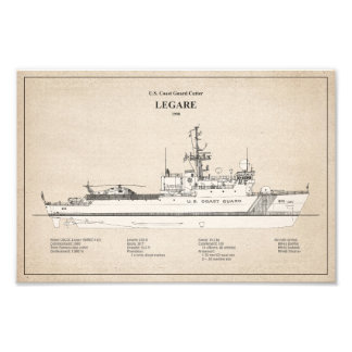 USCG Legare wmec-912 - SBD Fototryck