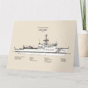 USCG Legare wmec-912 - SBD Tack Kort