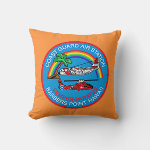USCG Luft Station Barbres Point Hawaii Flight Crew Kudde