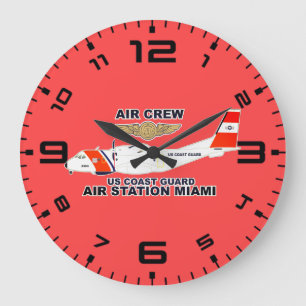 USCG Luft Station Miami Luft Crew Stor Klocka