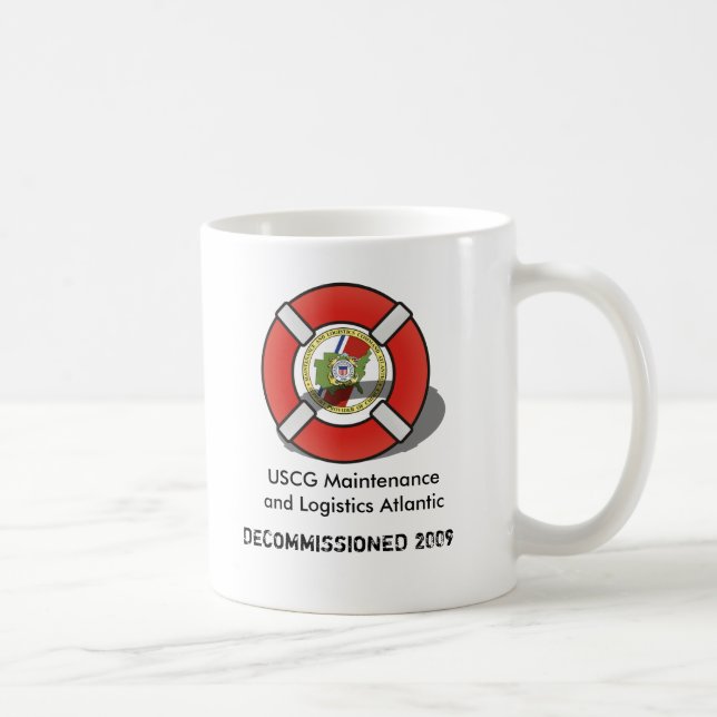 USCG MLCA Decommission - muggen Kaffemugg (Höger)