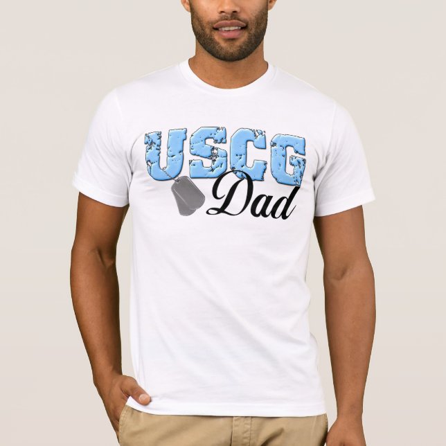 USCG Pappa Tee Shirt (Framsida)