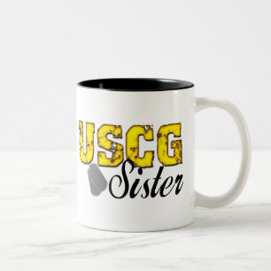 USCG Sister Två-Tonad Mugg