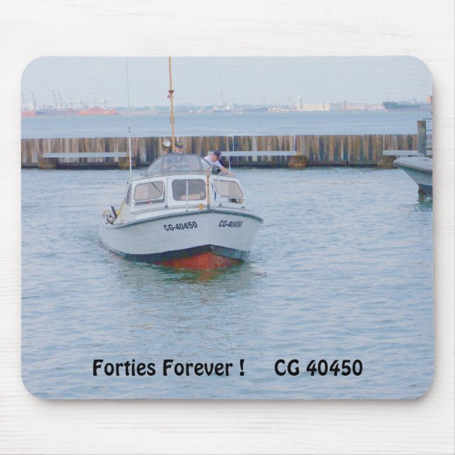 USCG som 40 fot nytto- fartyg stora nr. 40450 Musmatta (Framsidan)