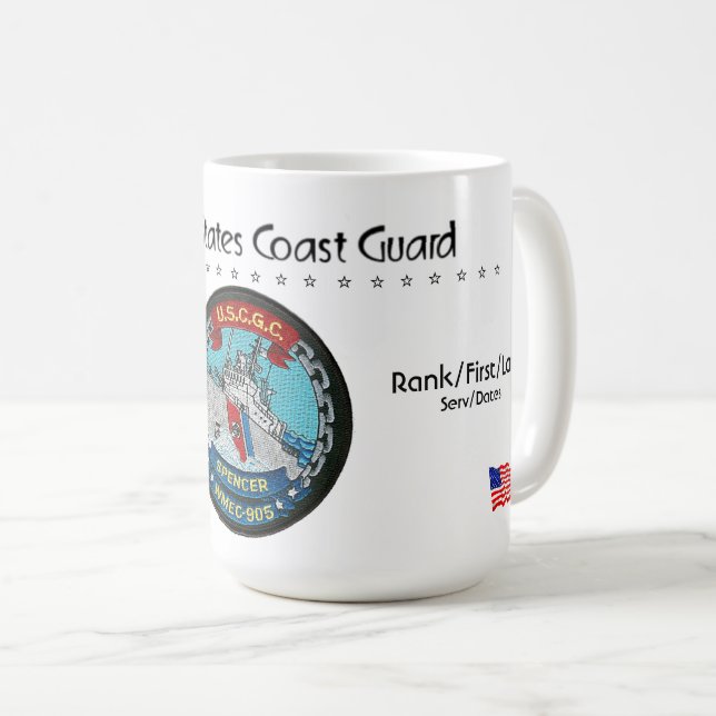 USCG Spencer WMEC-905 Kaffemugg (Framsida höger)