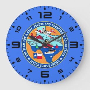 USCG Station Corpus Christi Texas Stor Klocka