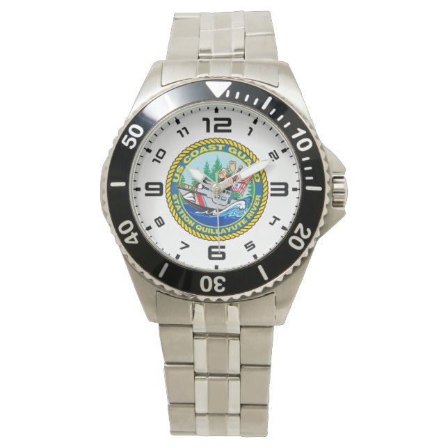 USCG Station Quillayute River Armbandsur (Framsida)