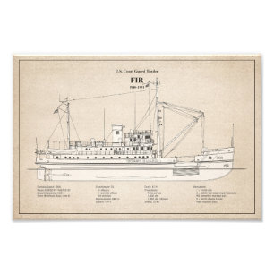 USCG Tender Fir wlm-212 - SBD Fototryck