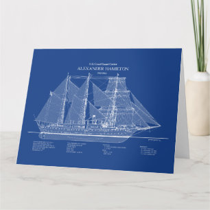 USCGC Alexander Hamilton wix-272 - ABD Tack Kort